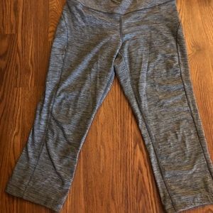 Grey New Balance Capri leggings